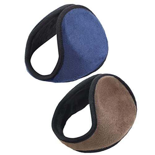 VALICLUD 2pcs Warm Ear Muffs Winter Ear Muffs for Boys and Girls Men Women Outdoor Sports Running Protectors