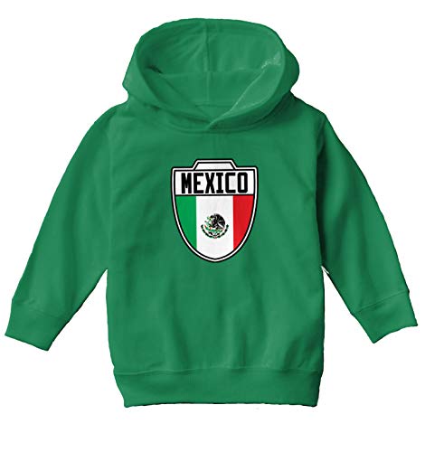 Mexico - Country Soccer Crest Toddler/Youth Fleece Hoodie2