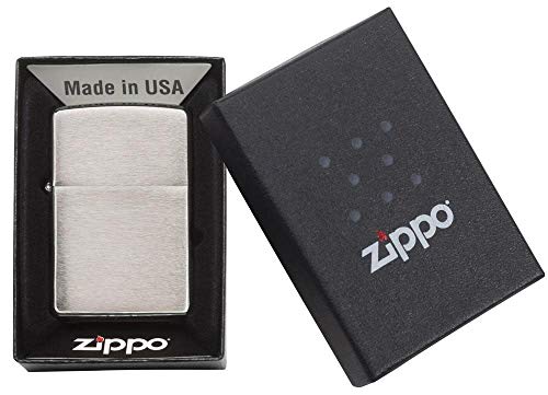 Encendedor Brushed Chrome Zippo miniatura 5