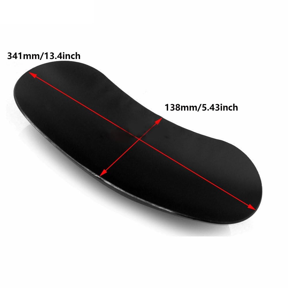 Parafanghi Universali Per Moto, Parafango Anteriore Corto, In Metallo Nero, Retrò, Non Verniciato, Per Elicotteri Per Benelli