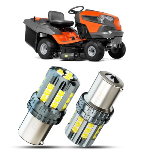 Lámparas LED 1156 BA15S Compatibles para Tractor Mower miniatura 1