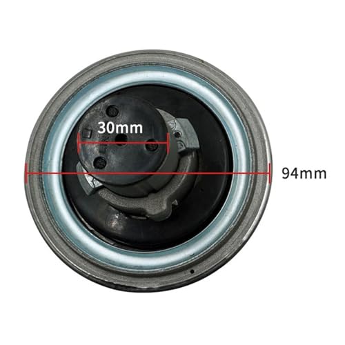 Bouchon de réservoir d'essence King 125 aluminium haute finition avec clés de sécurité