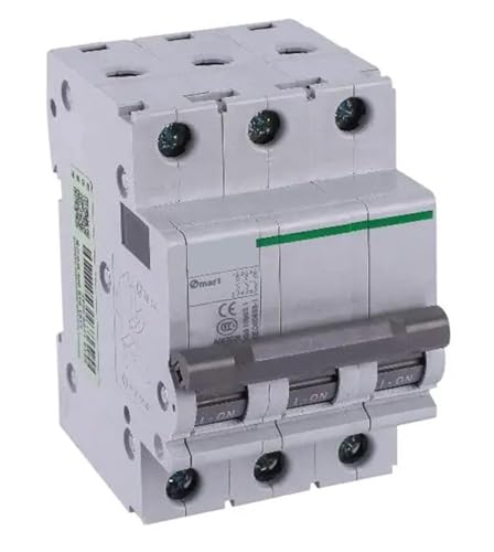 Disjoncteur miniature 3P OSMC32N haut pouvoir de coupure 6 kA pour réseau 400V