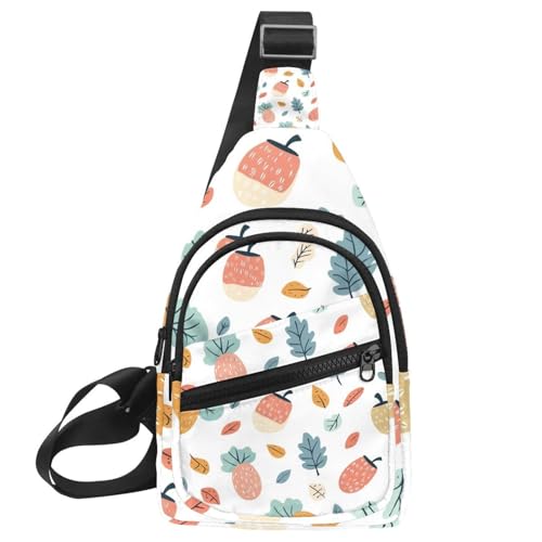Sac à dos à bandoulière homard vintage petit sac de poitrine mixte lot de 2