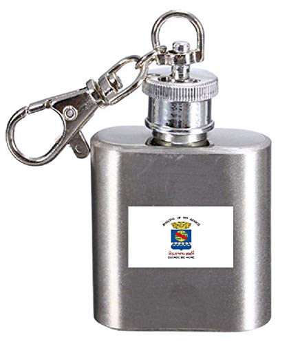 Flasque porte-clés Brésil le cadeau gravé idéal Rio Branco