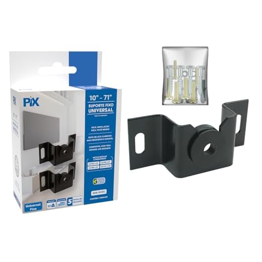 SUPORTE FIXO UNIVERSAL LED/LCD 10" A 71" - PIX - CAIXA, PIX, PX-01C