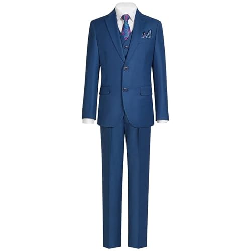 Happy Dolphin Boy Suit Slim Fit 5 Pieces Kids Suit