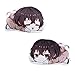 JunziWing Bungo Stray Dogs Cuscino Peluche, Anime Figure Bambole di Pezza, Regali di Compleanno per Ragazze 45 Cm Dazai Osamu