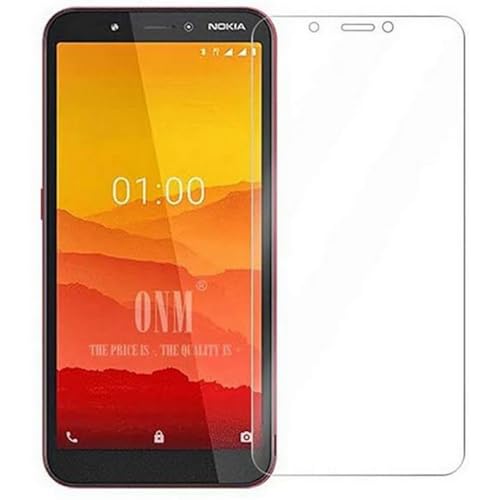 Image of Embed HD-Clear Screen Guard for Nokia C1 - Harder or Durable Plastic & More Impact-Resistant Than Glass, with Free Installation Kit