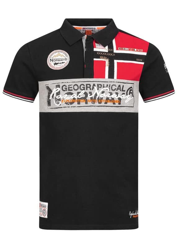 Polo Homme Geographical Norway Kidney casual chic manches courtes