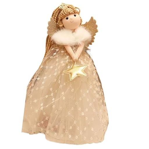 Thewasc Elegante figura de niña angelical, estatua de árbol de Navidad, decoración para festivales, temporada de hogar, accesorios de acento para el hogar, muñeca angelical, decoración para árbol de | Ya disponible en tu tienda friki favorita! En mundofriki.es! Thewasc Elegante figura de niña angelical, estatua de árbol de Navidad, decoración para festivales, temporada de hogar, accesorios de acento para el hogar, muñeca angelical, decoración para árbol de | Ya disponible en tu tienda friki favorita! En mundofriki.es!