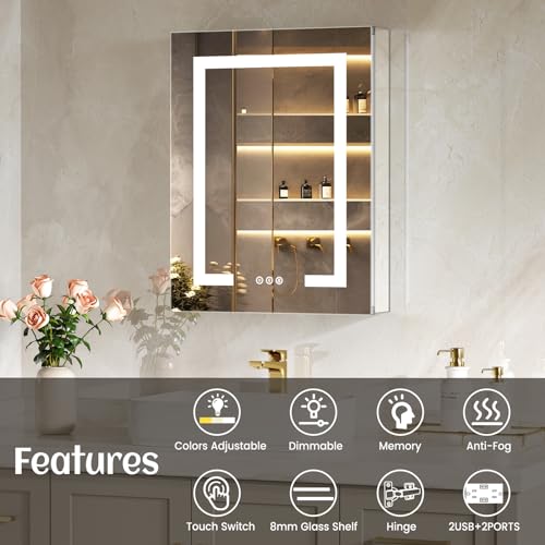 Roomtec 0429 Led Lighted Medicine Cabinet thumb #1