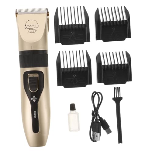 Outils de toilettage pour animaux à la maison avec la tondeuse chat et chien sans fil