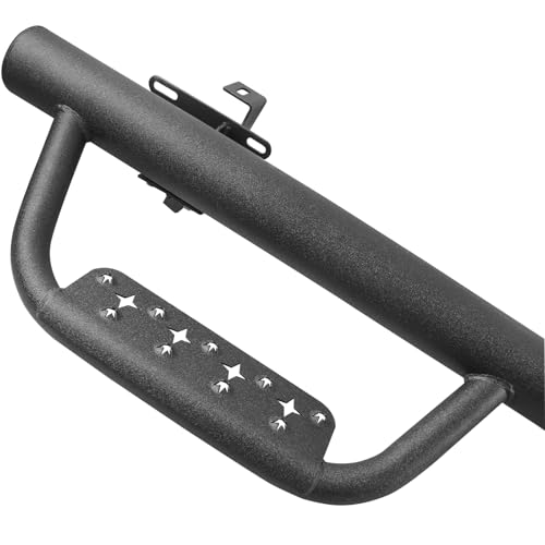 Estribos laterales para Jeep Wrangler JK 2007-2018 aluminio negro miniatura 7