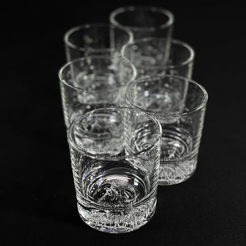 Image of Melbify Plain Eagle Whiskey Glass Gift Set | 6 pcs Set | 300 ML | Ultra-Premium | Imported | Luxurious | Ideal for Wedding Gifts, Anniversary, VIP and Corporate Gifts