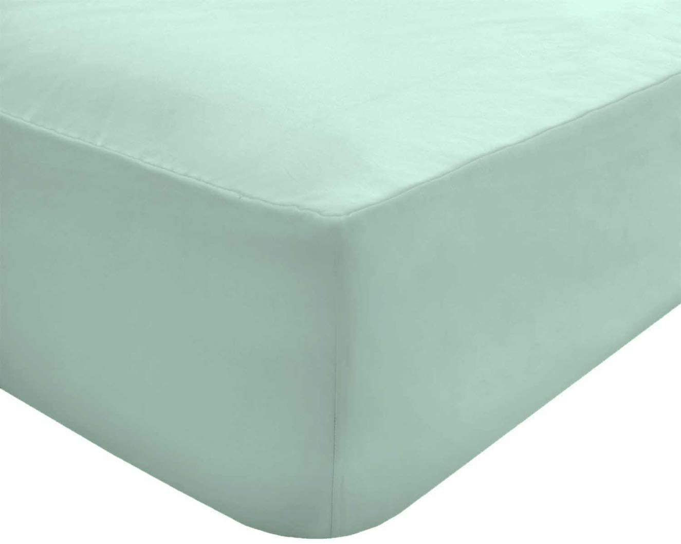 Bunk Bed Fitted sheets 2ft 6" Percale PolyCotton By *Textile.Plus* (Duck Egg)
