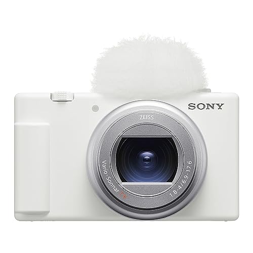 Cámara Sony ZV-1 II Compacta Blanca para Vloggers miniatura 3
