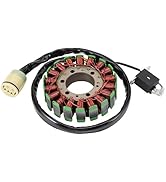 GOOFIT 18 Spule Motorrad Magneto Stator Spule Zündgenerator Motor Zubehör Ersatz für TRX500 TRX50...