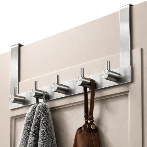 Menz Türgarderobe zum Einhängen - Silber – Ansicht 1