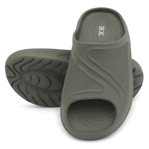 Image of Hygear Men's Radar EVA Slides | Ultra Soft Cushion | Lightweight | Waterproof | Stylish |Anti-Skid | Comfortable Everyday Slides for Men