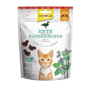 GimCat Crunchy Snacks Kaczka z Kocimiętką