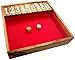 Winshare Puzzles and Games Shut The Box Game Large, Wooden Old Fashioned Dice Fun Play