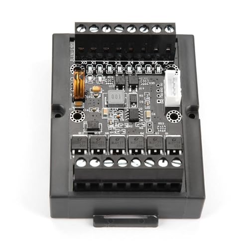 Carte PLC FX1N-14MT avec module de retard de relais programmable et boîtier de commande - 2