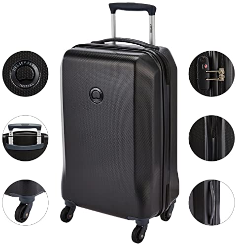 Delsey Misam ABS 55 cms Black Hardsided 