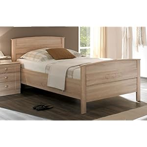 KOMFORTBETT BETT SENIORENBETT EINZELBETT CURANUM HOEHENVERSTELLBAR EICHE SONOMA