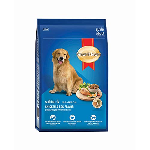 Image of Smart Heart SmartHeart Adult Dry Dog Food Chicken & Egg Flavour, 1.5 Kg