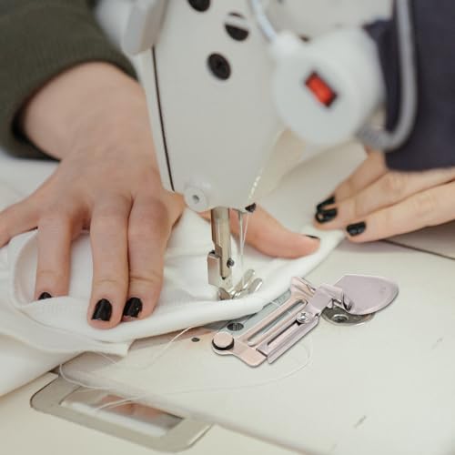 Ipetboom 2pcs Pie Prensatelas para Máquina de Coser Dobladillo miniatura 5