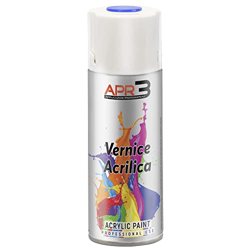 APR3 - Pintura Acrílica en Spray, Color Azul Cielo, RAL 5015, Perfecto para Múltiples Aplicaciones en Exterior e Interior, 400 ml