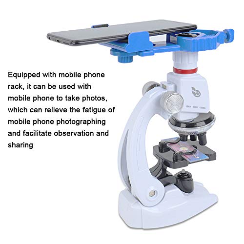 OWSOO Macacão infantil para microscópio com suporte para telefone celular Simulação de alta definiçã