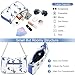 Sunwel Fashion Cute Prints Small Shoulder Bag Crossbody Purse with Double Straps for Women Girls (BLUEBERRY)