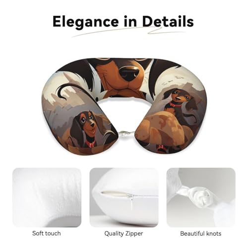 Almohada de espuma para cuello tamaño portátil miniatura 2