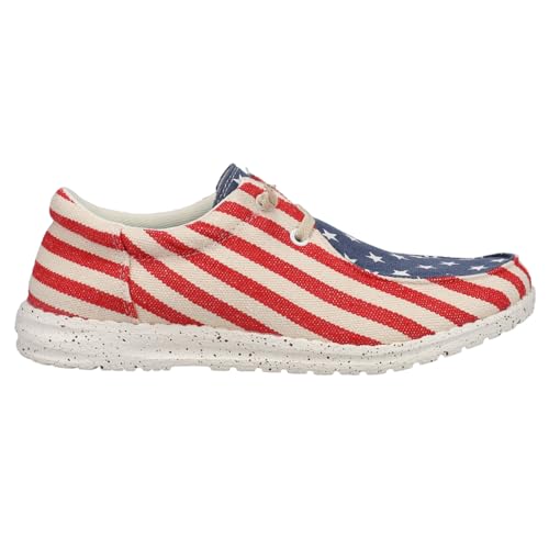 Image of ROPER Womens Hang Loose Slip On Sneakers Shoes Casual - Blue