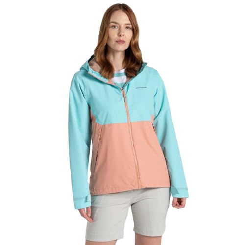 Craghoppers Rosario - Abrigo impermeable con cremallera completa para mujer