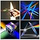 Beebeecraft X Würfelprisma Optisches Glas Würfel Klar ab Quadratisch Klein 20mm Licht RGB Dispersion Kristallfenster Sonnenfänger Linse Für Physikunterricht Kunst Innenbereich Heimfotografie