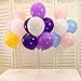 Balloon Stand Kit, 4 Set Clear Balloon Column Stand Kits with 7 Sticks 7 Cups 1 Base Table Desktop Holder and 1 Pump, DIY Balloon Holder for Birthday,Wedding,Party, Christmas Decorations