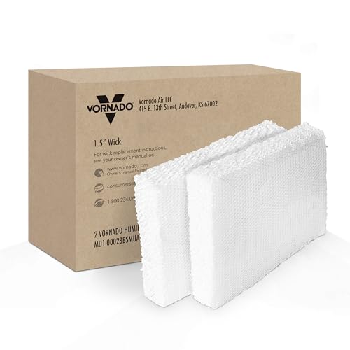 Image of Vornado MD1-0002 Replacement Humidifier Wick,White (Pack of 12)