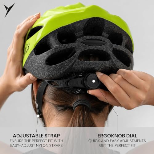 Image of Jaspo Robust Plus Cycling and Skating Helmet for Kids & Adults | 170g Lightweight & Adjustable |Sports Helmet | Quick-Release Buckle & Padded Chin Strap | Ideal for Cycling, Skating & Outdoor Use