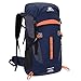 SKYSPER Sac à Dos de Randonnée Homme Femme avec Housse de Pluie 50L Sac à Dos Voyage Imperméable Résistant aux Déchirures Grande Capacité Sac à Dos Trekking pour Alpinisme Sports Camping
