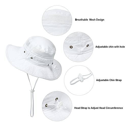 Baby Sun Hat UPF 50+ Toddler Beach Sun Hats Adjustable Kids Summer Hat Infant Hat for Boys Girls4