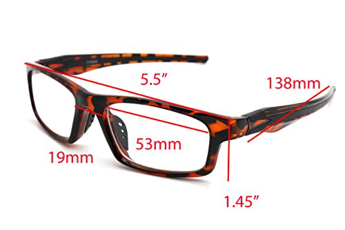 ColorViper Sports Double Injection Readers Flexie Reading Glasses size and color very2