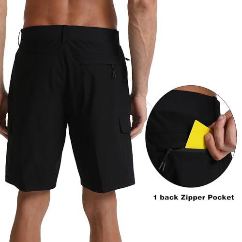 Image of Men's Lightweight Hiking Work Cargo Shorts 9 inch-5 Pockets