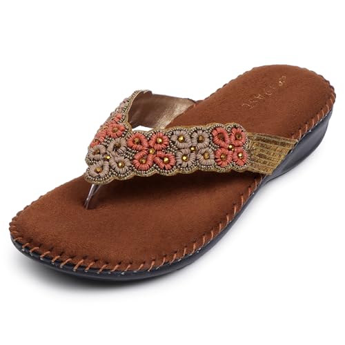 Image of TRASE Ortho Slippers For Women | Slippers For Woman | Lightweight, Comfortable And Stylish Women Slippers | Flats | Soft Women Footwear | Trendy Ladies Chappal | Orthopedic Slippers