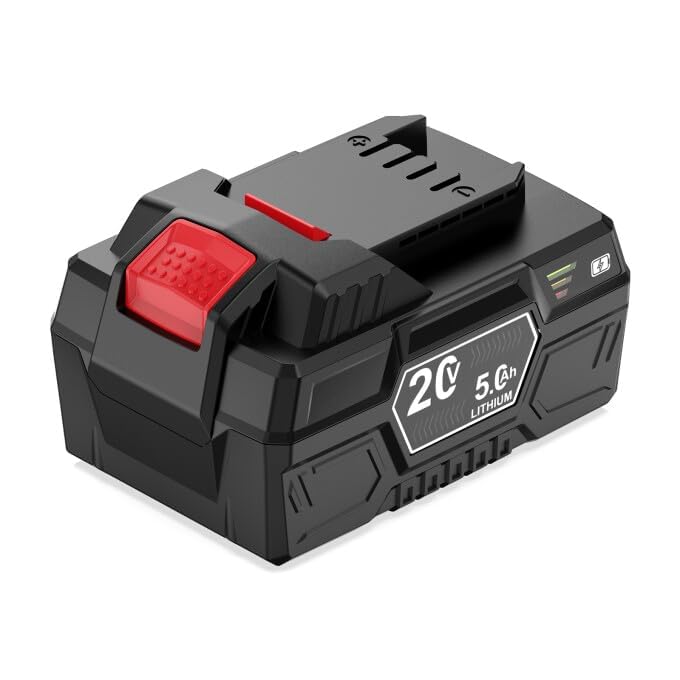 20V 5Ah Ersatzakku für Parkside Pap 20 B1 B3 A1 Werkzeugakku Kompatibel mit die Gerätereihe X 20V Team