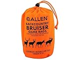 Allen Company Backcountry Quarter Bag - Reusable, Heavy-Duty, Drawstring Hunting Meat Bags - Durable Big Game Bags for Elk, Caribou, Deer - 4-Pack - 20' x 30' - White