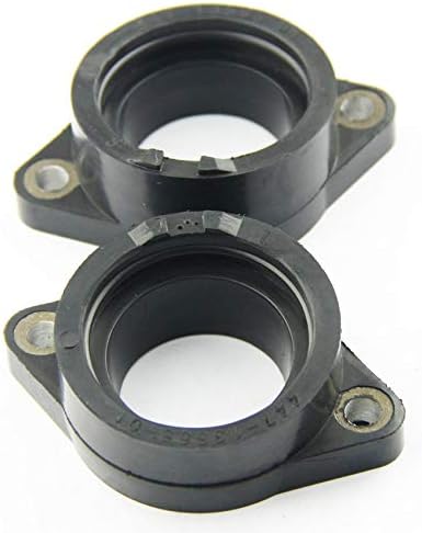 Carburetor Intake Manifold Carb Flange Boot Joint for Yamaha 447-13555-01-00 447-13565-01-00 for Yamaha XS650 1975-1977 for Yamaha TX650 1973-1975