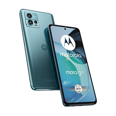 MOTOROLA moto g72 Smartphone , Polar Blue Cover